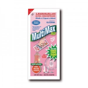 MULTIMAX LAVAVAJILLAS GLICERINA x 100ml